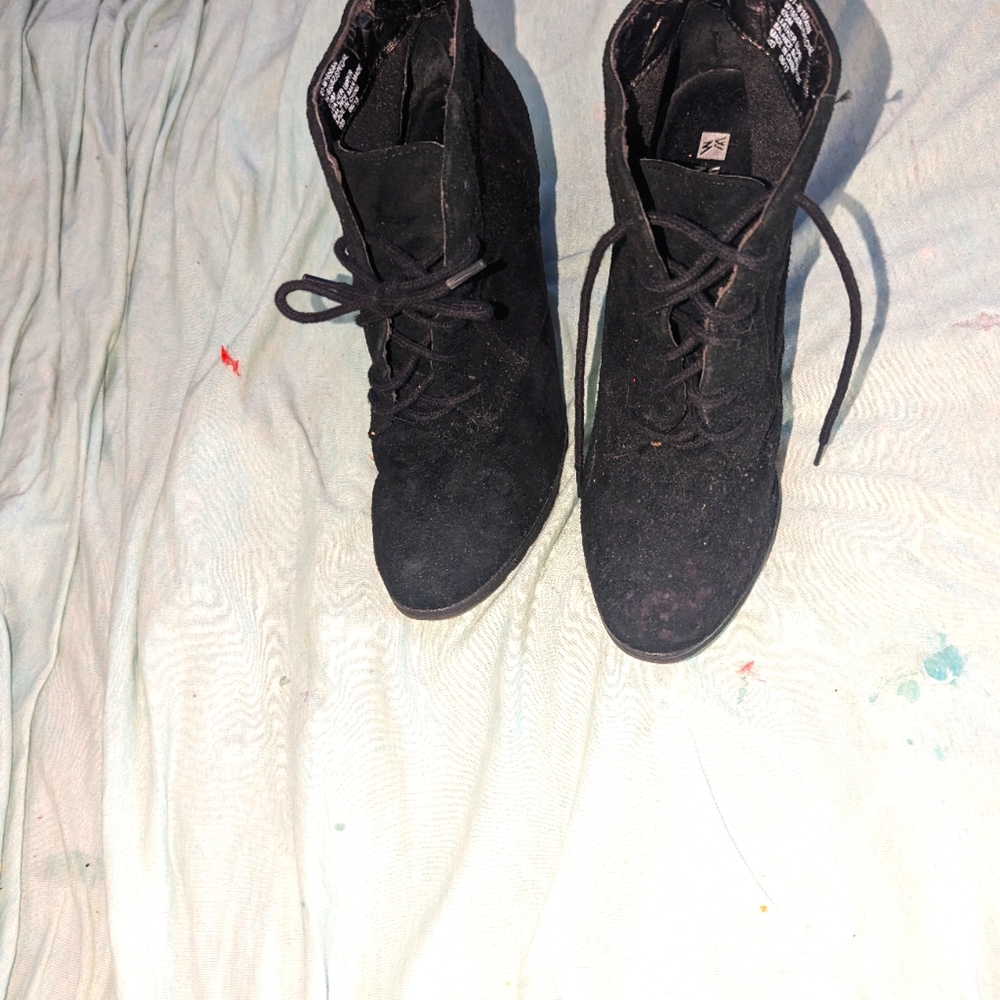 Black booties